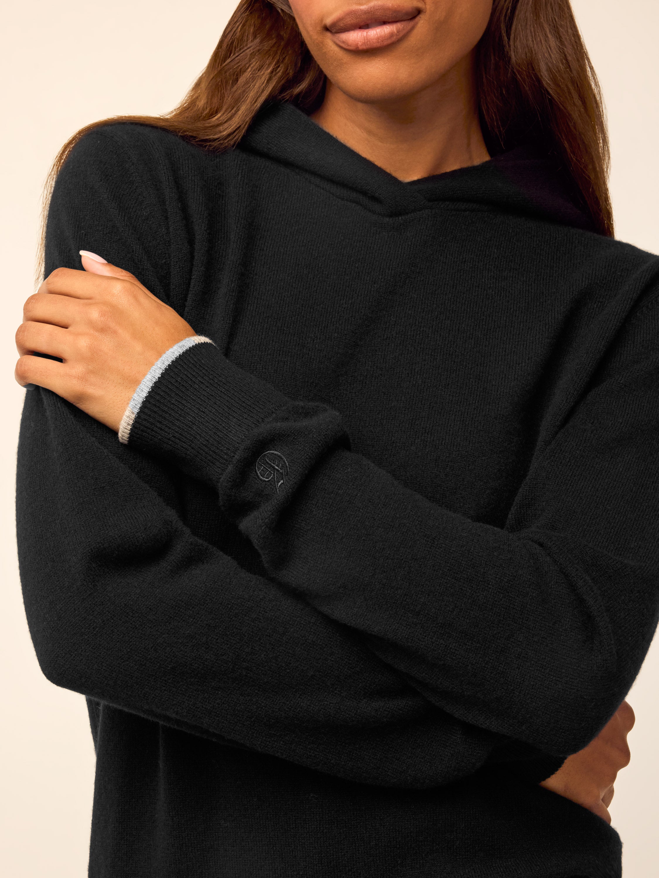 Womens Classic Koko Hoodie - Wool-Cashmere Hooded Sweater