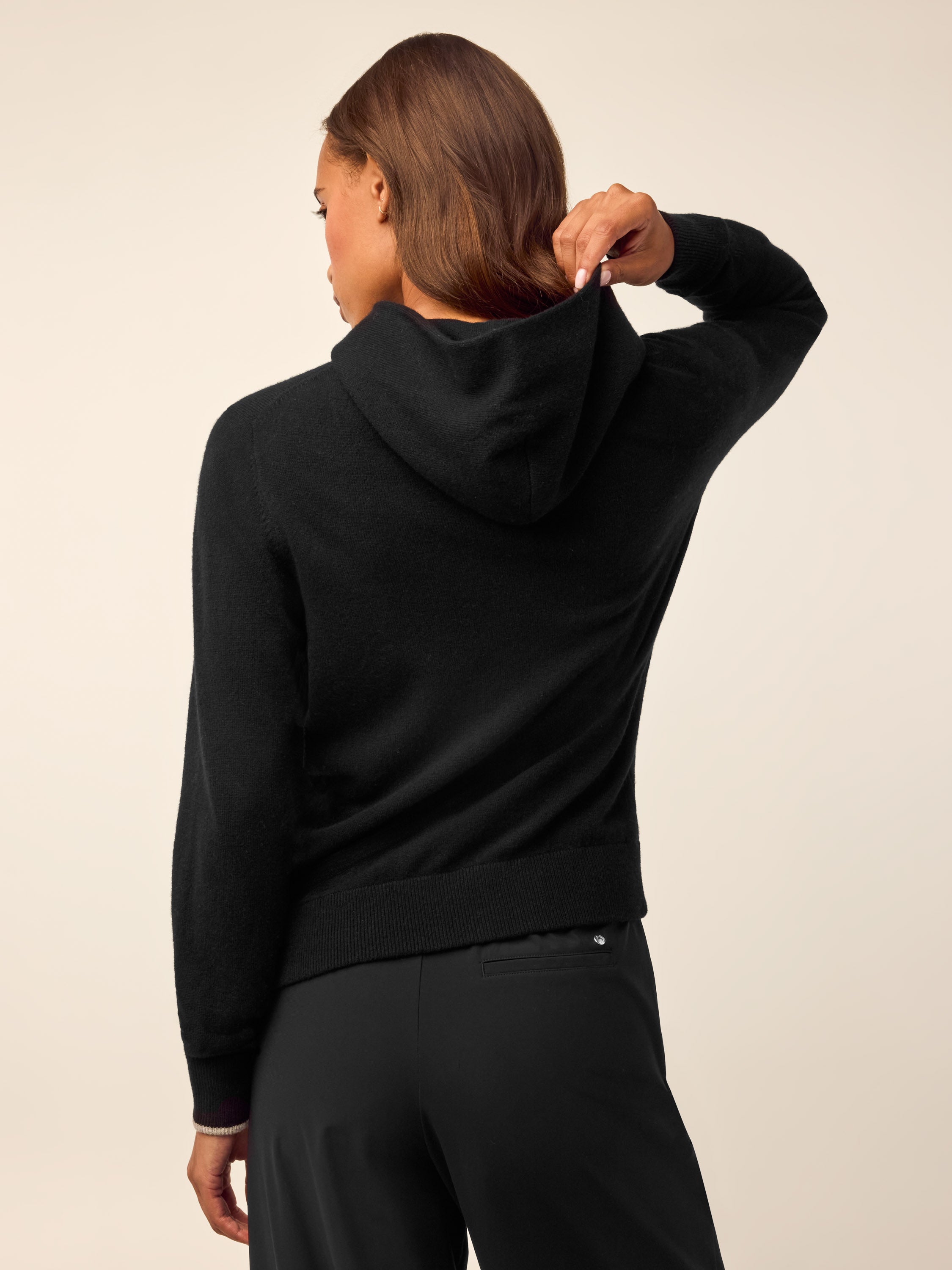 Womens Classic Koko Hoodie - Wool-Cashmere Hooded Sweater