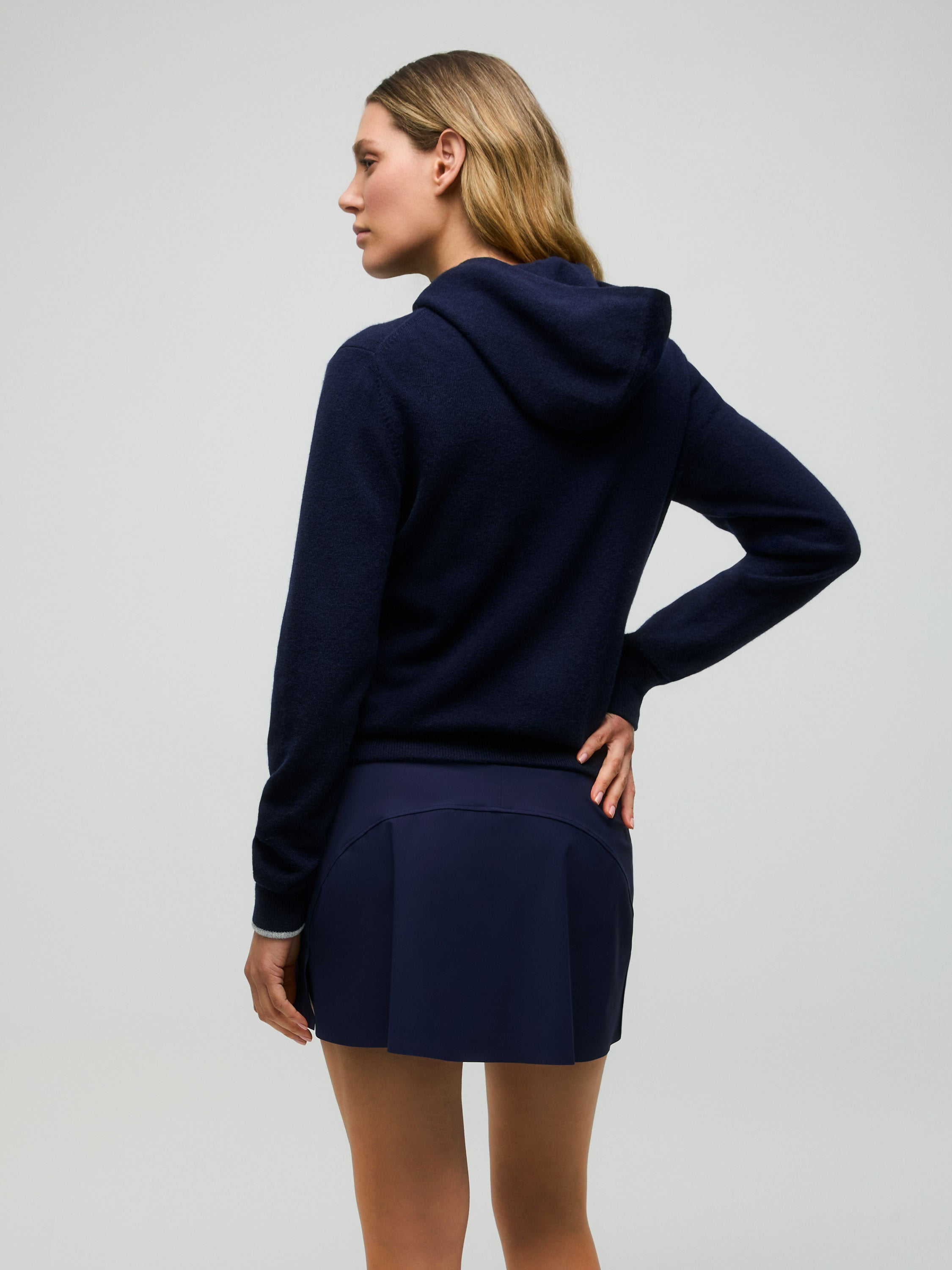 GREYSON Koko Hoodie　ウールカシミヤプルオーバーニットパーカー Womens Classic Koko Hoodie - Wool-Cashmere Hooded Sweater