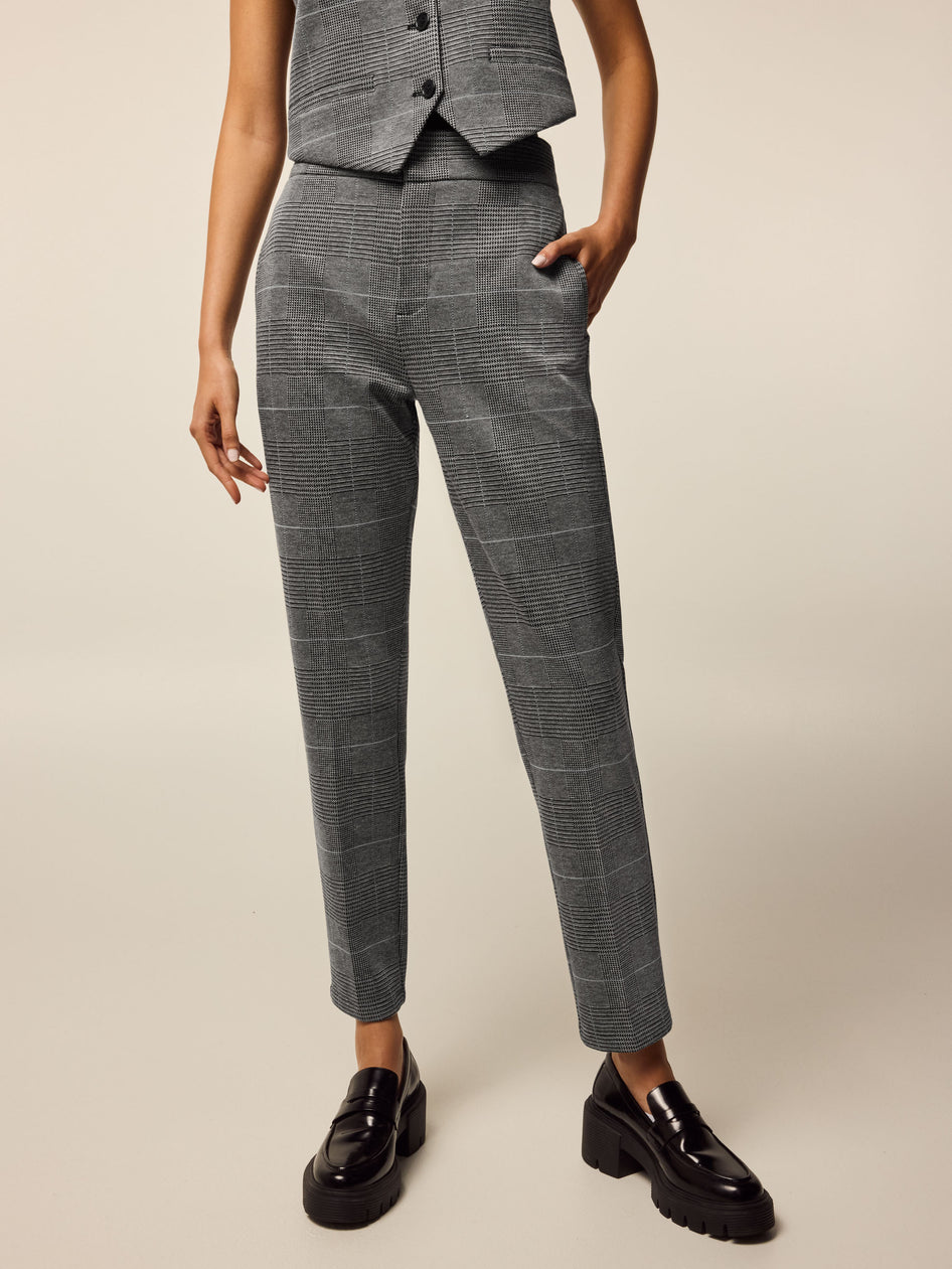 Glen Plaid Trouser