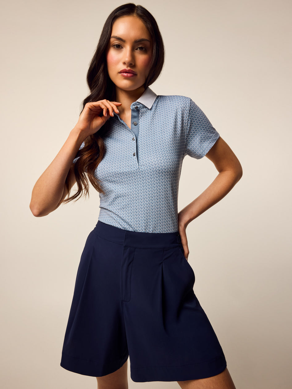 Scarlett Link Short Sleeve Polo