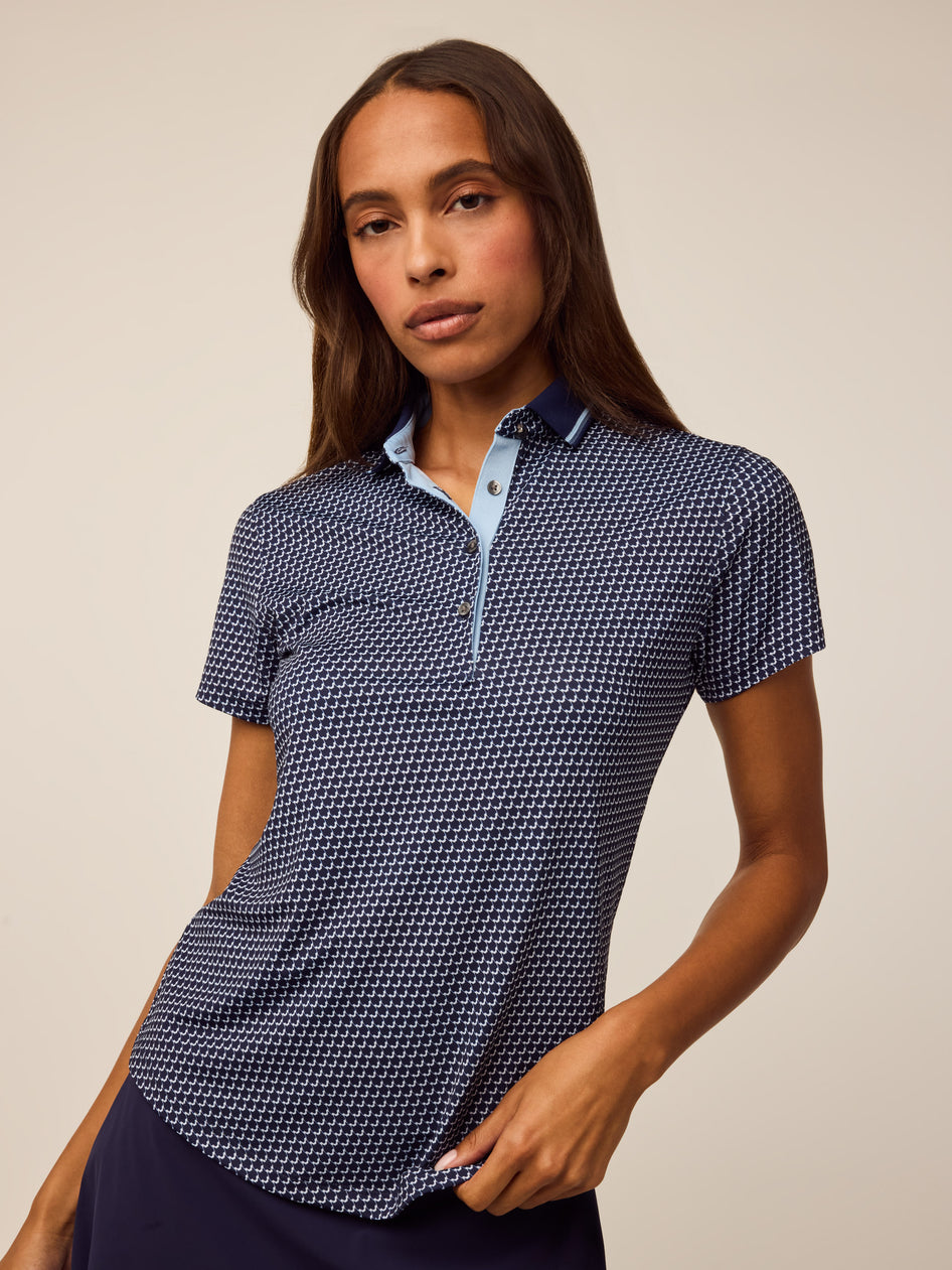 Wolvestooth Scarlett Polo with Wolf Collar