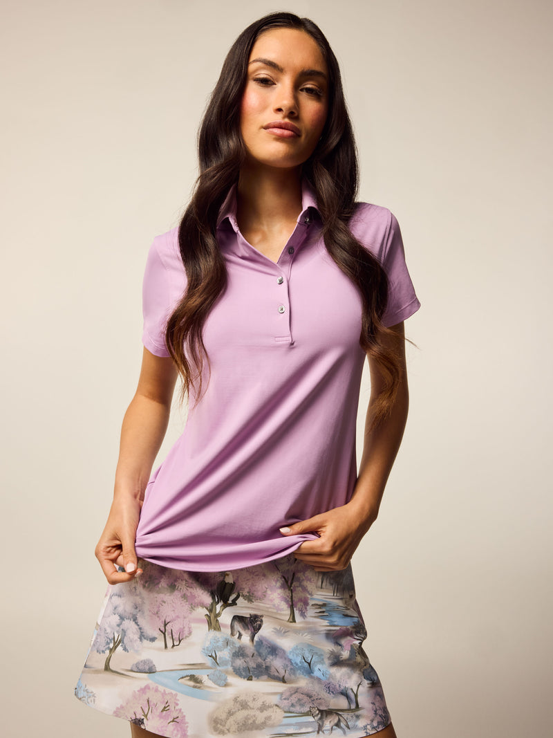 Scarlett Classic Crowley Collar Short Sleeve Polo
