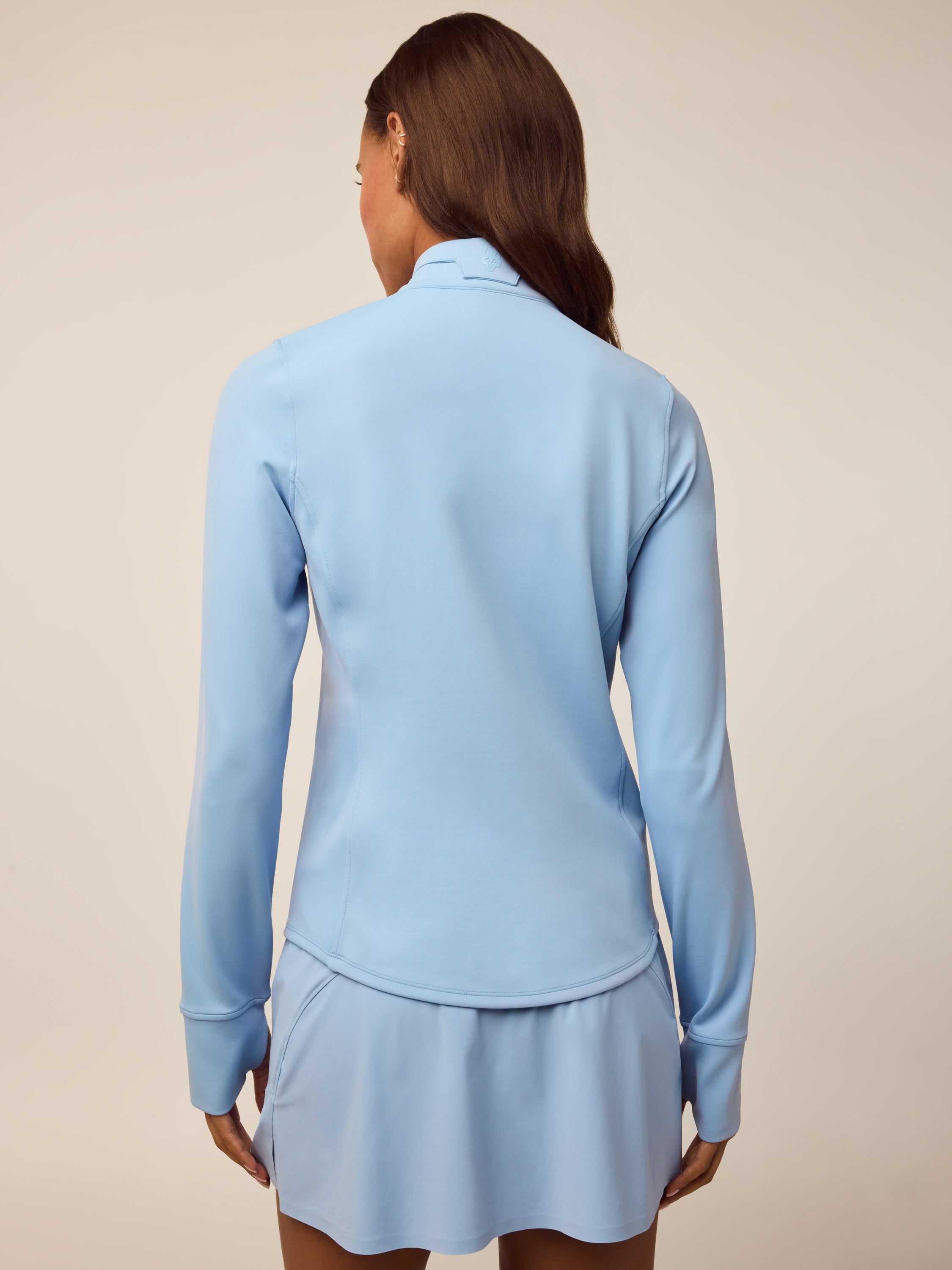 Womens Soleil Quarter-Zip - Performance Slim-Fit Top | Greyson