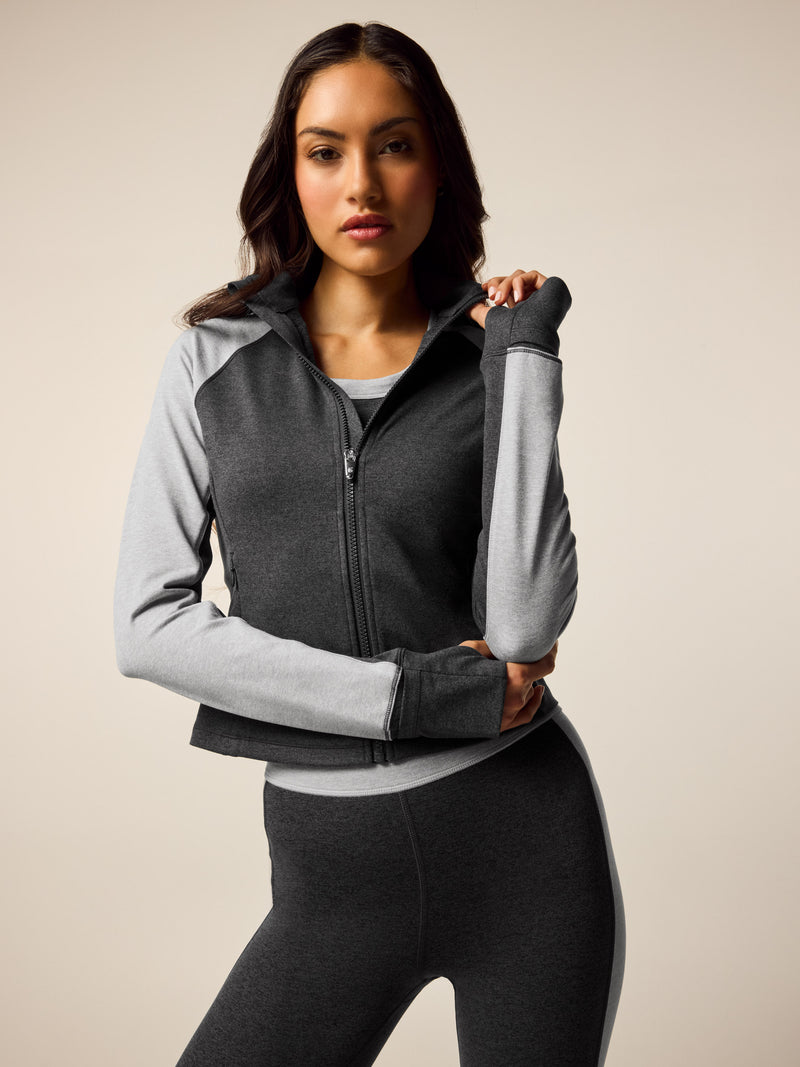 Rhinebeck Color Block Full Zip
