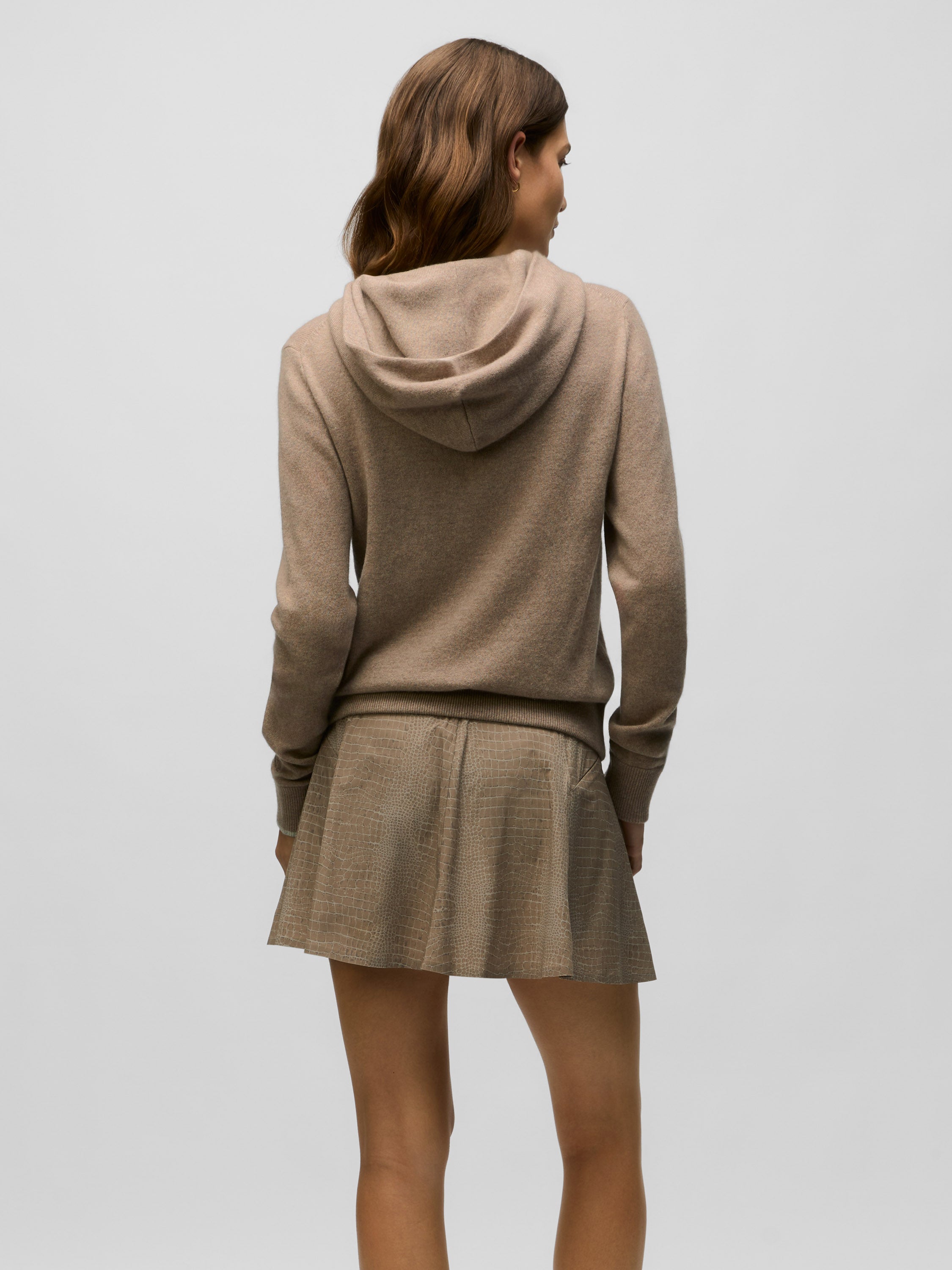 Womens Classic Koko Hoodie - Wool-Cashmere Hooded Sweater