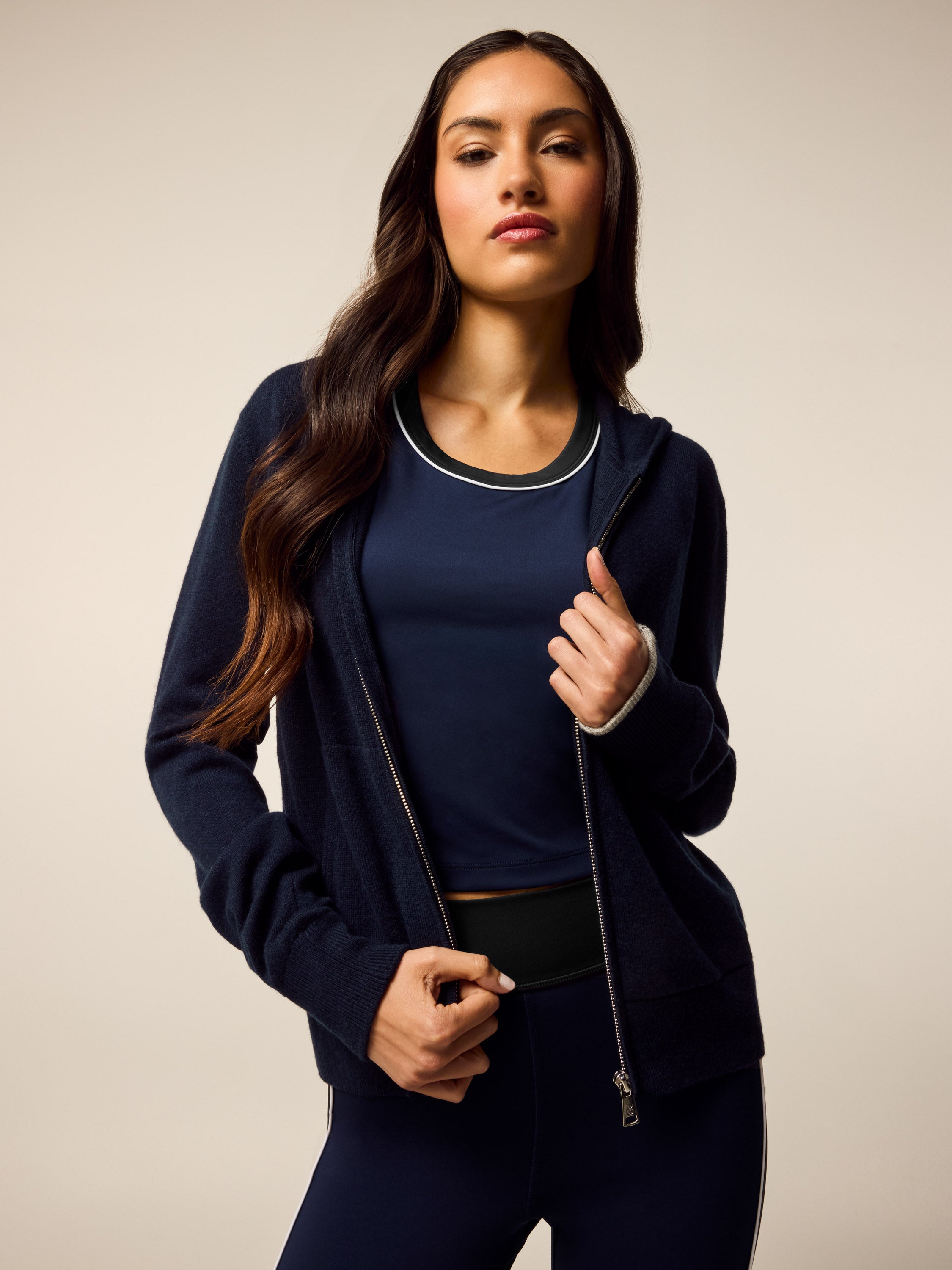 GREYSON Koko Hoodie　ウールカシミヤプルオーバーニットパーカー Greyson Koko Wool & Cashmere Hoodie | Saks Fifth Avenue