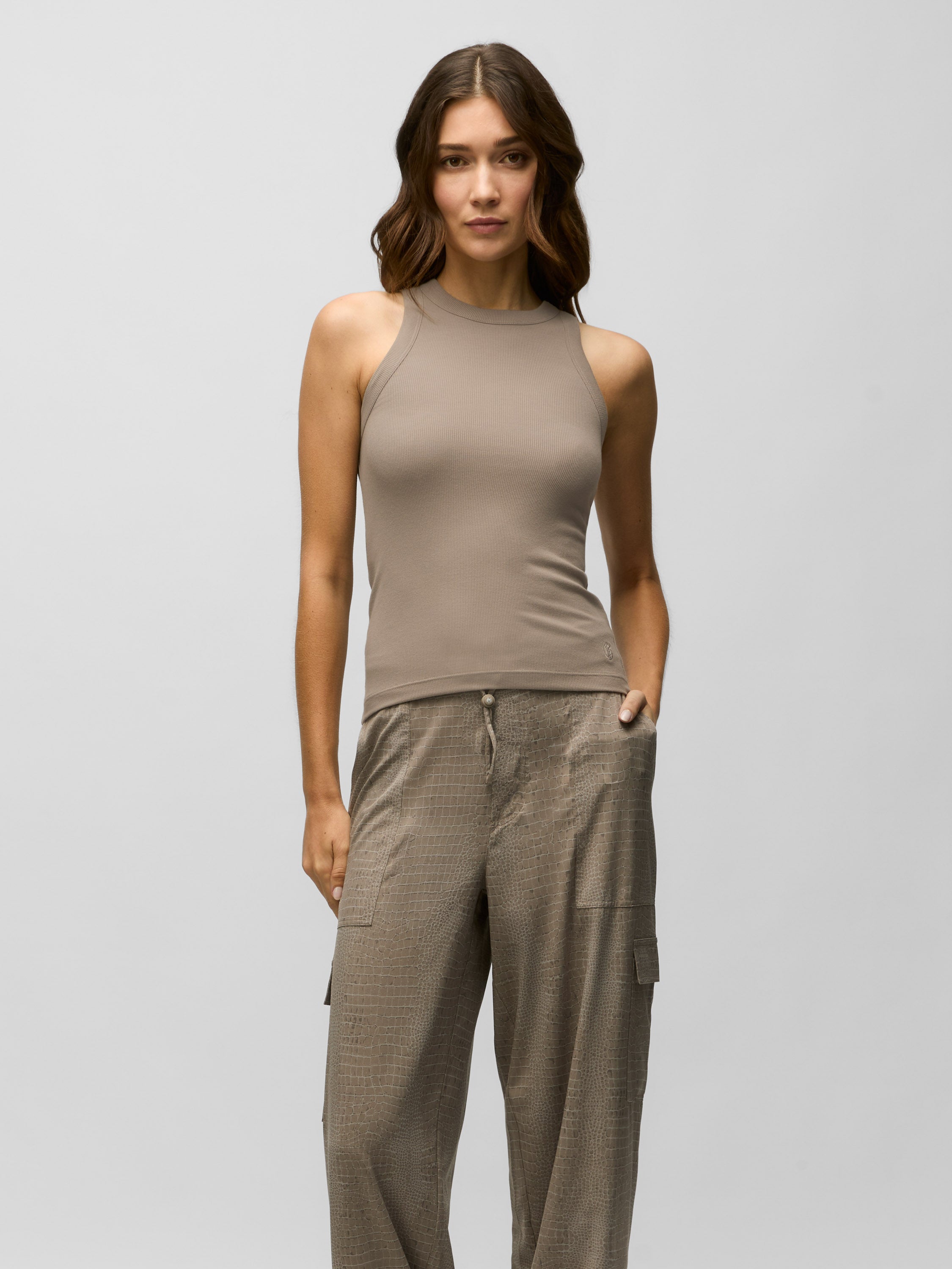 トップス orion Womens Orion Tank Top - Cotton Ribbed Racerback Everyday Tank Top
