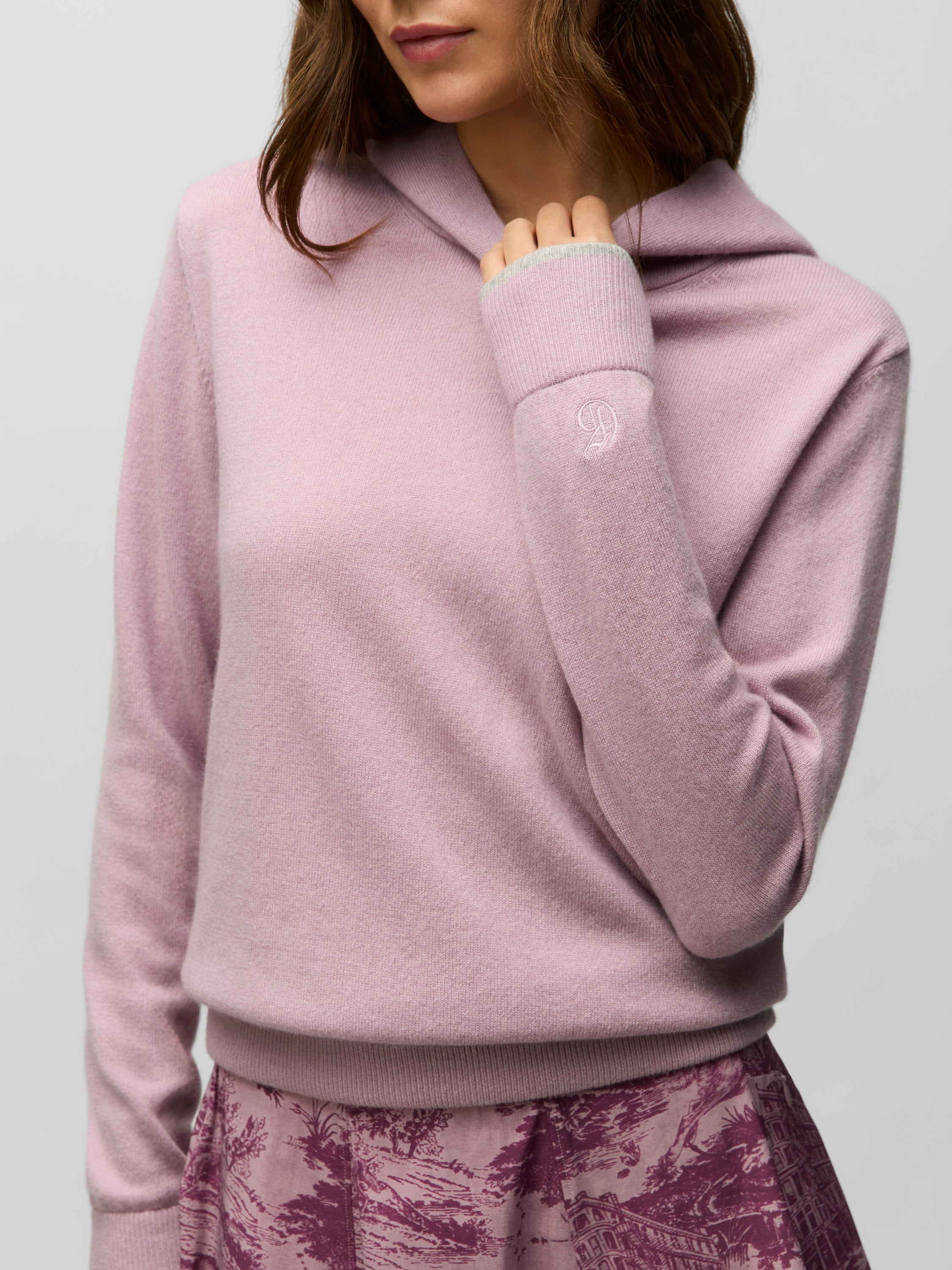 Womens Classic Koko Hoodie - Wool-Cashmere Hooded Sweater