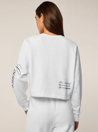 In Spirit Aspen Cropped Crewneck
