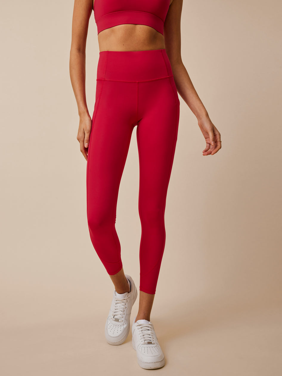 Greyson Clothiers Soleil Legging (Scarlett) in SCARLETT