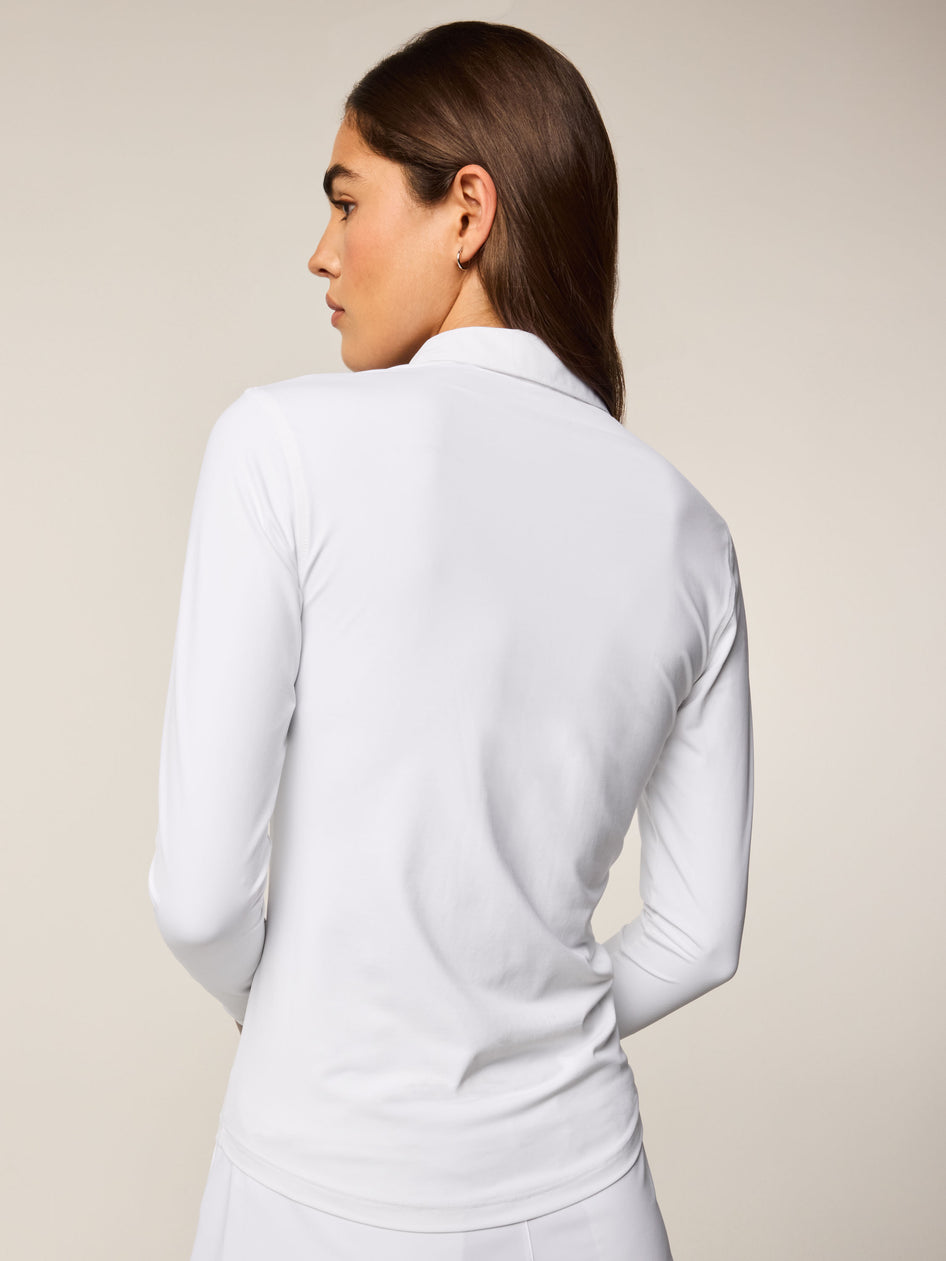 Greyson Clothiers Scarlett Long Sleeve Polo