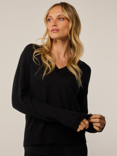 Anila V Neck Cashmere Sweater