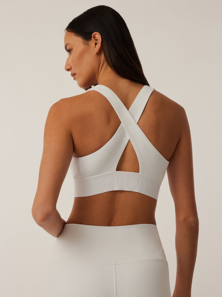 Greyson Clothiers Venus Sports Bra in ARCTIC
