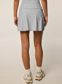 Phoenix Melange Skirt With Shortie