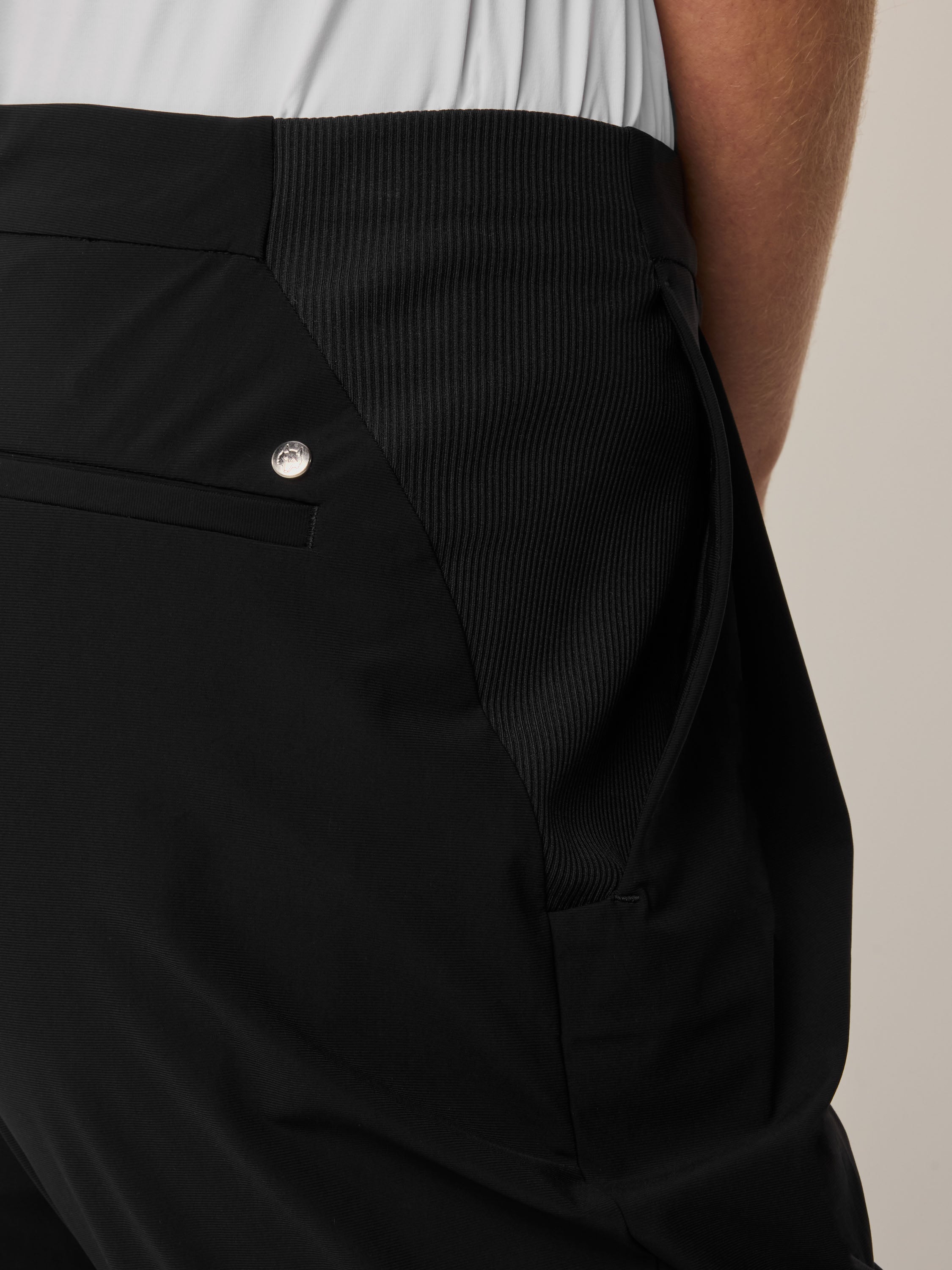 Womens Phoenix Pleated Trouser - Cropped Stretch Dress Sport Pant