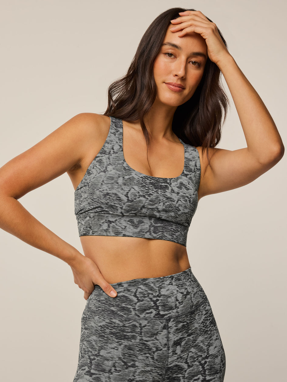 Wolf Scales Jacquard Bra