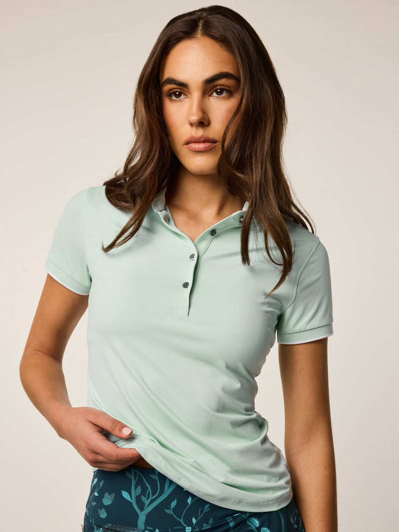 Scarlett Classic Crowley Collar Polo