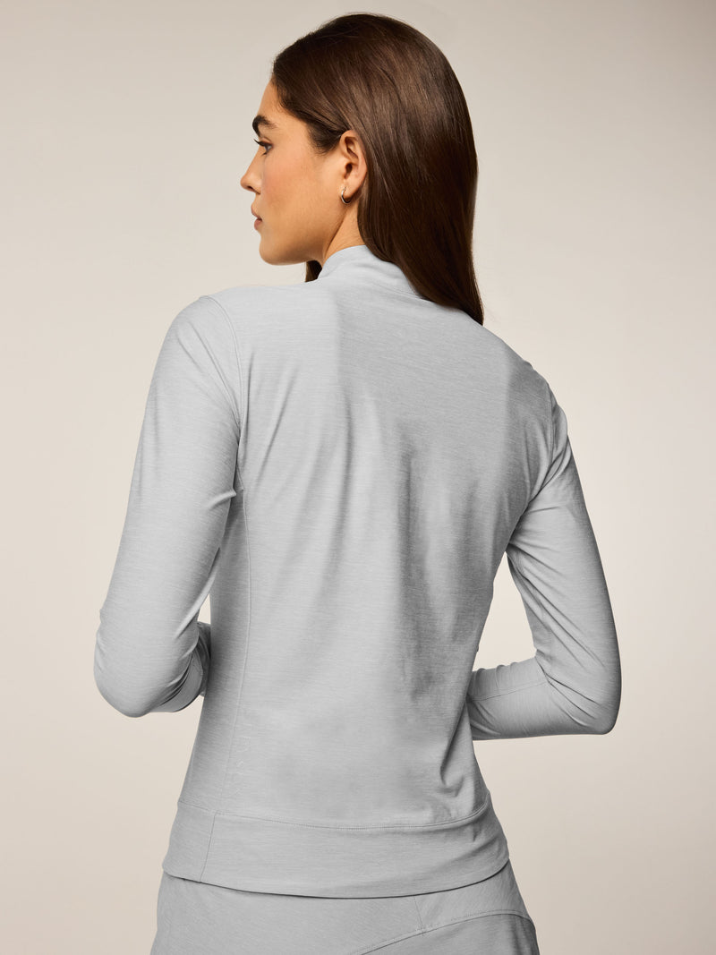 Greyson Clothiers Halley Melange Quarter-Zip