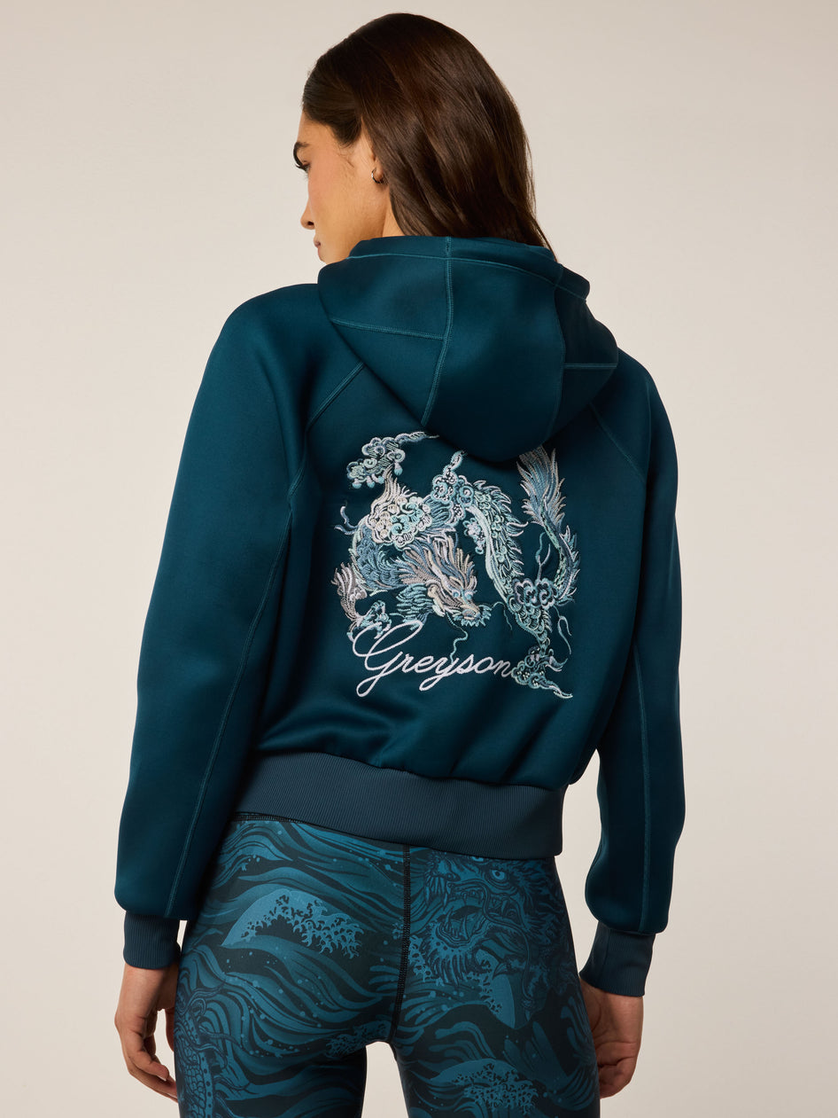Greyson Clothiers Kristina Full Zip-Decorated