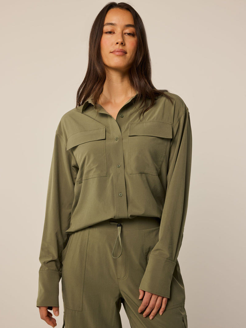 Ashe Utility Button Down