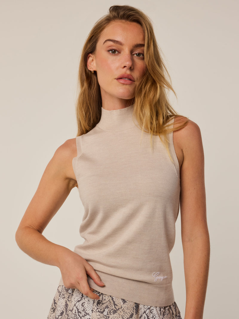 Leith Mock Neck Sweater