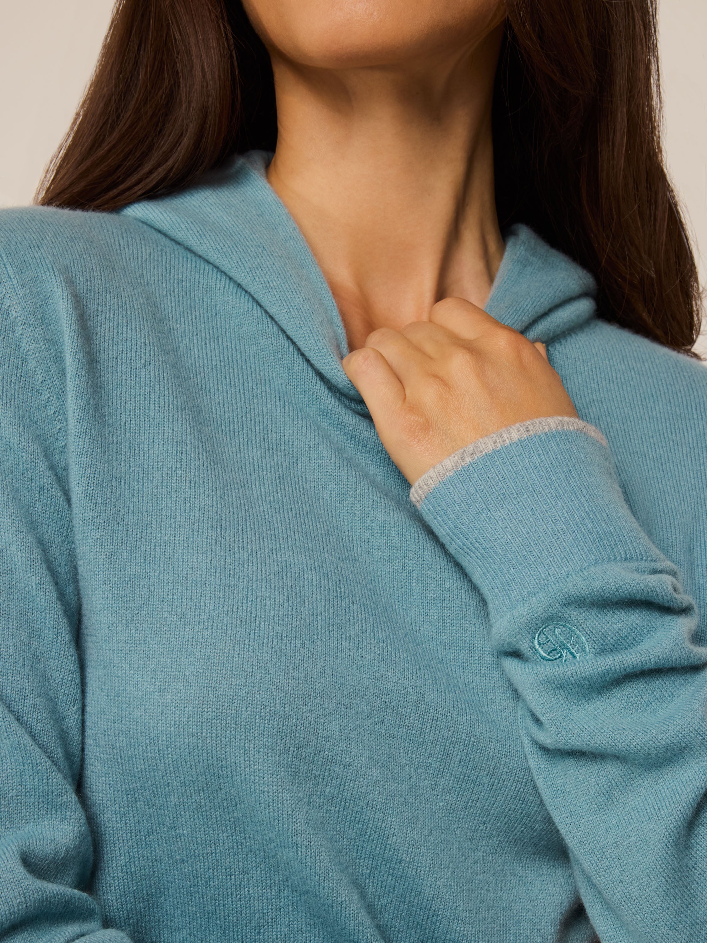 Womens Classic Koko Hoodie - Wool-Cashmere Hooded Sweater