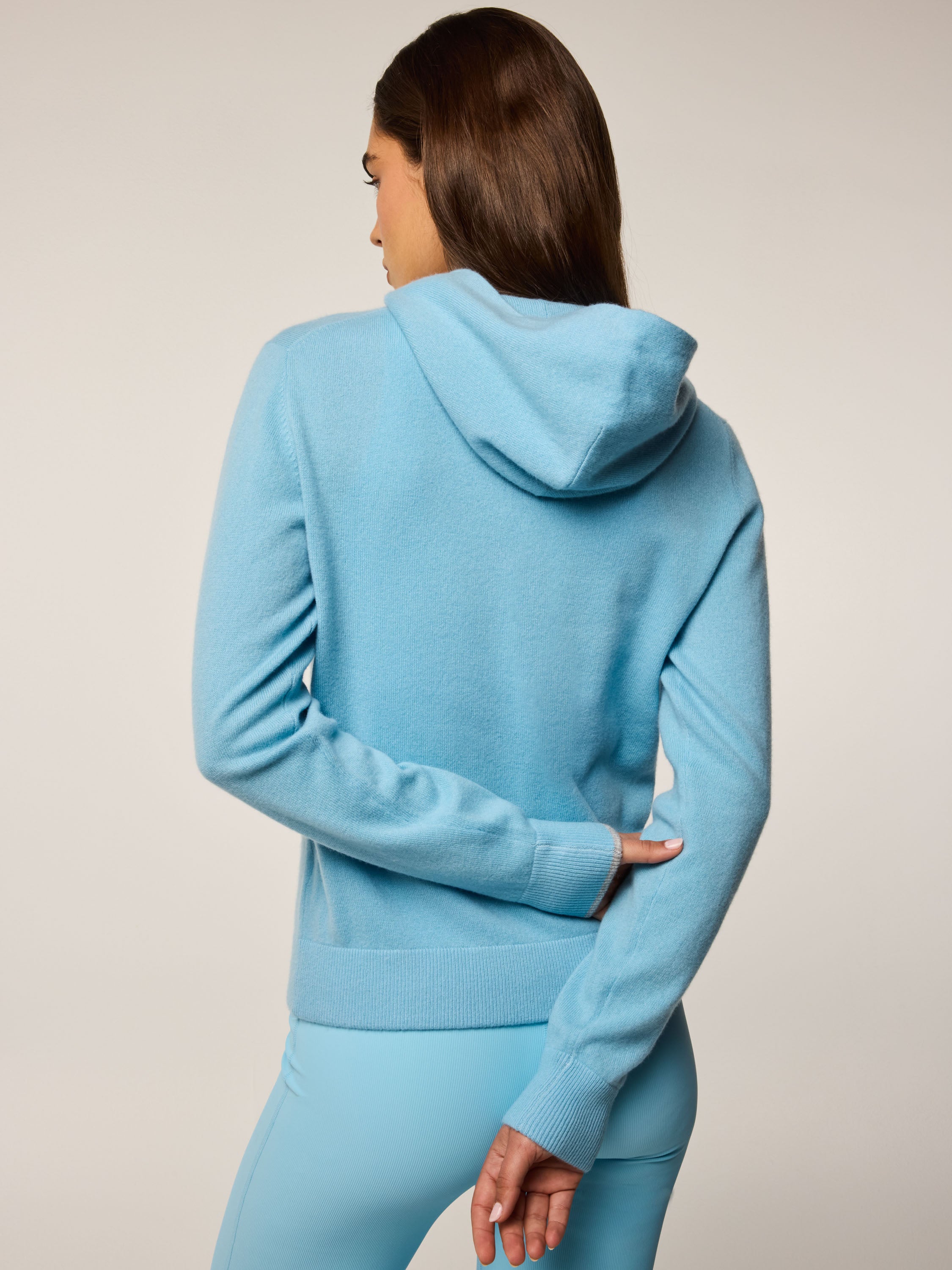 Womens Cashmere Wool Sweater: Classic Koko Hoodie