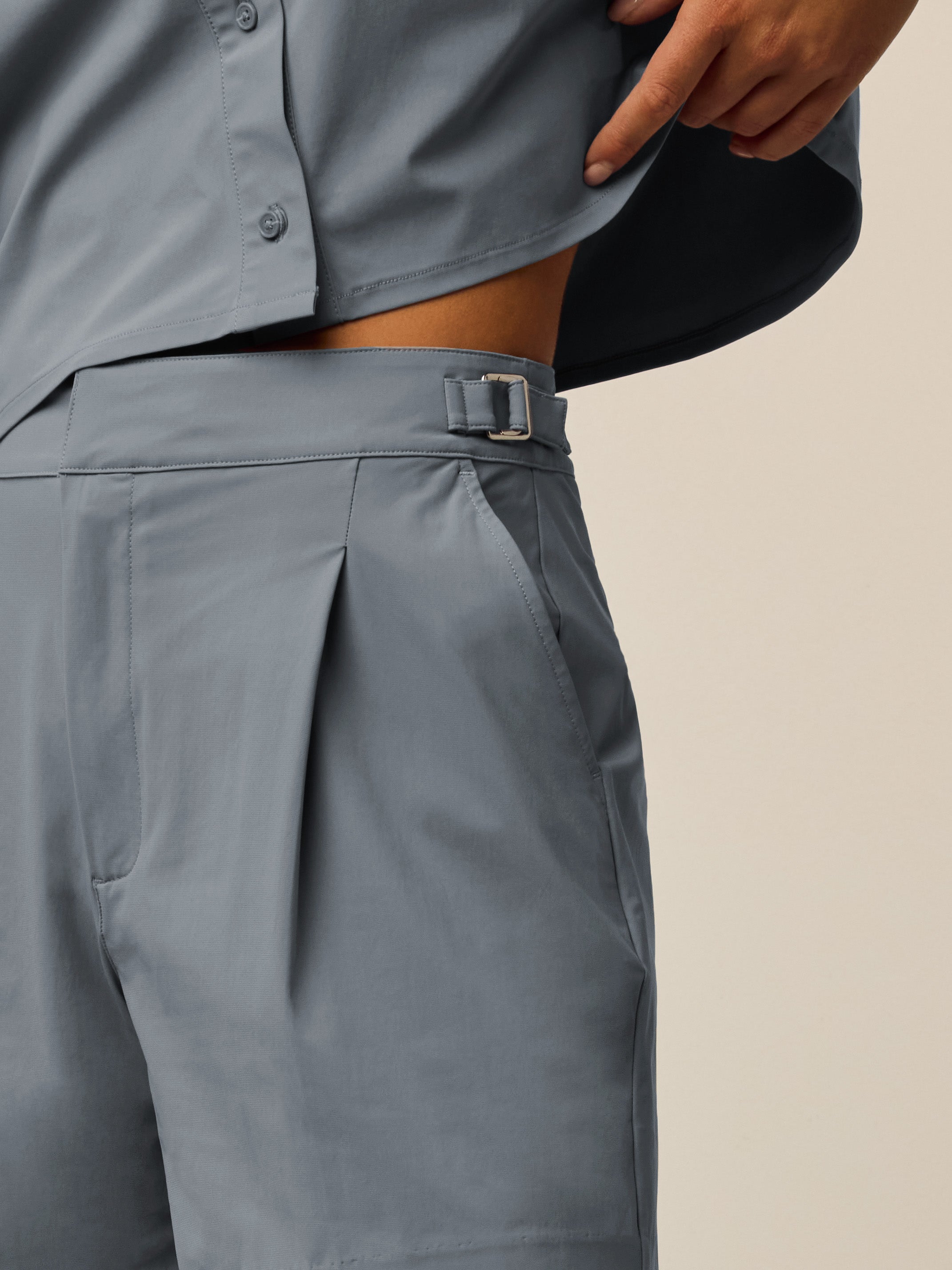 Womens Phoenix Trouser Short - Tailored Relaxed Short | Greyson