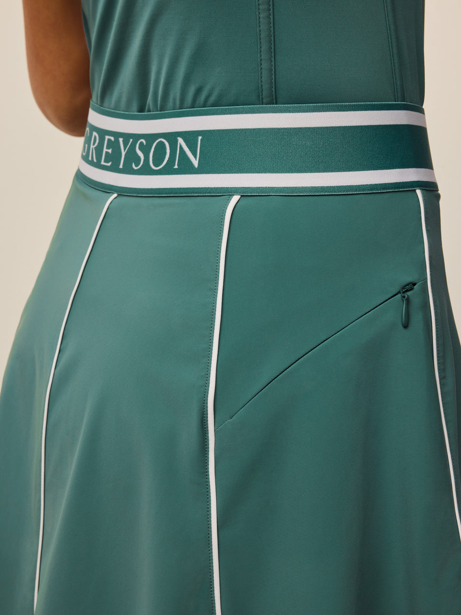 Greyson Clothiers Phoenix Luxe Flare Skirt
