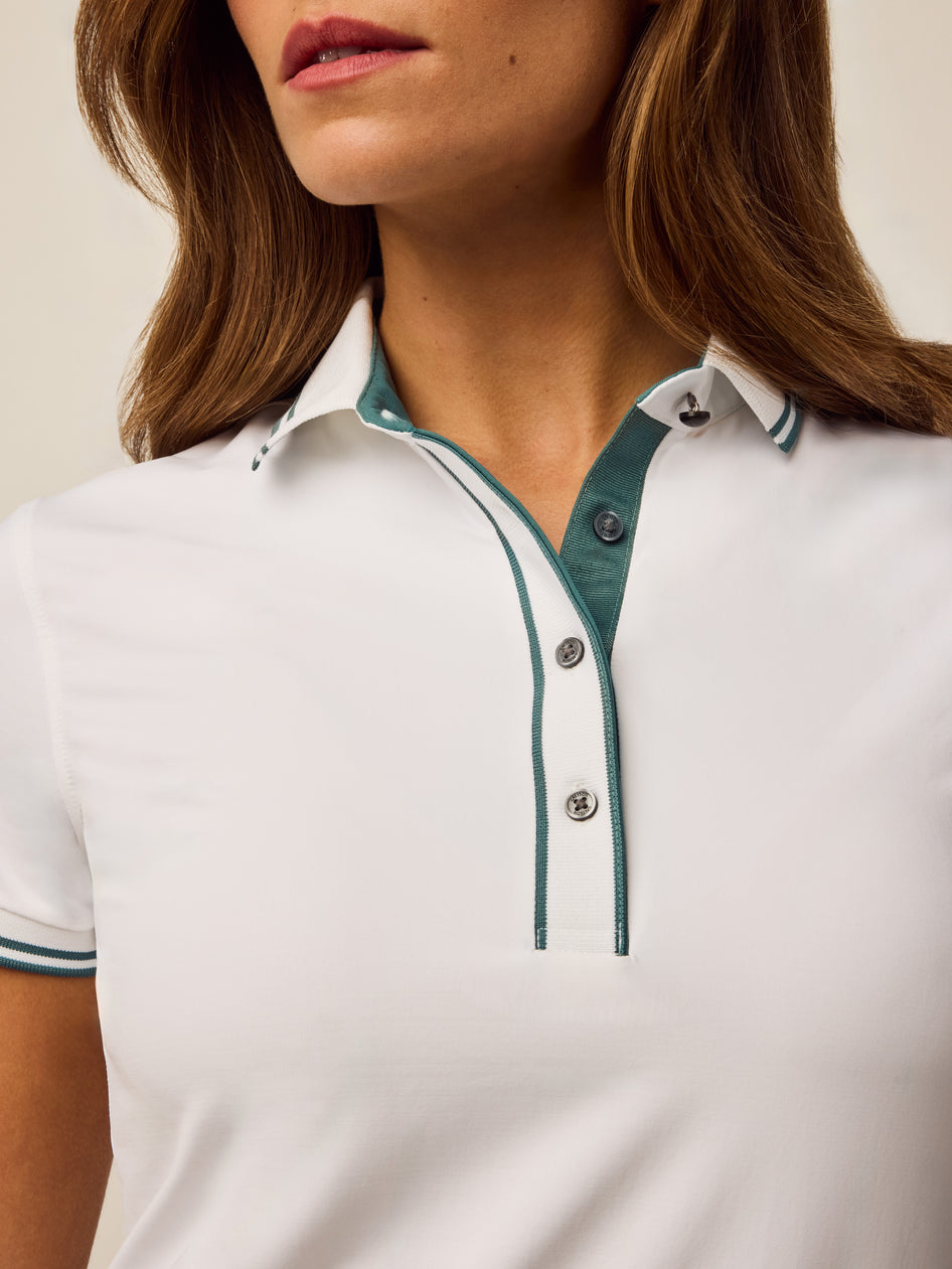 Greyson Clothiers Scarlett Luxe Short Sleeve Polo