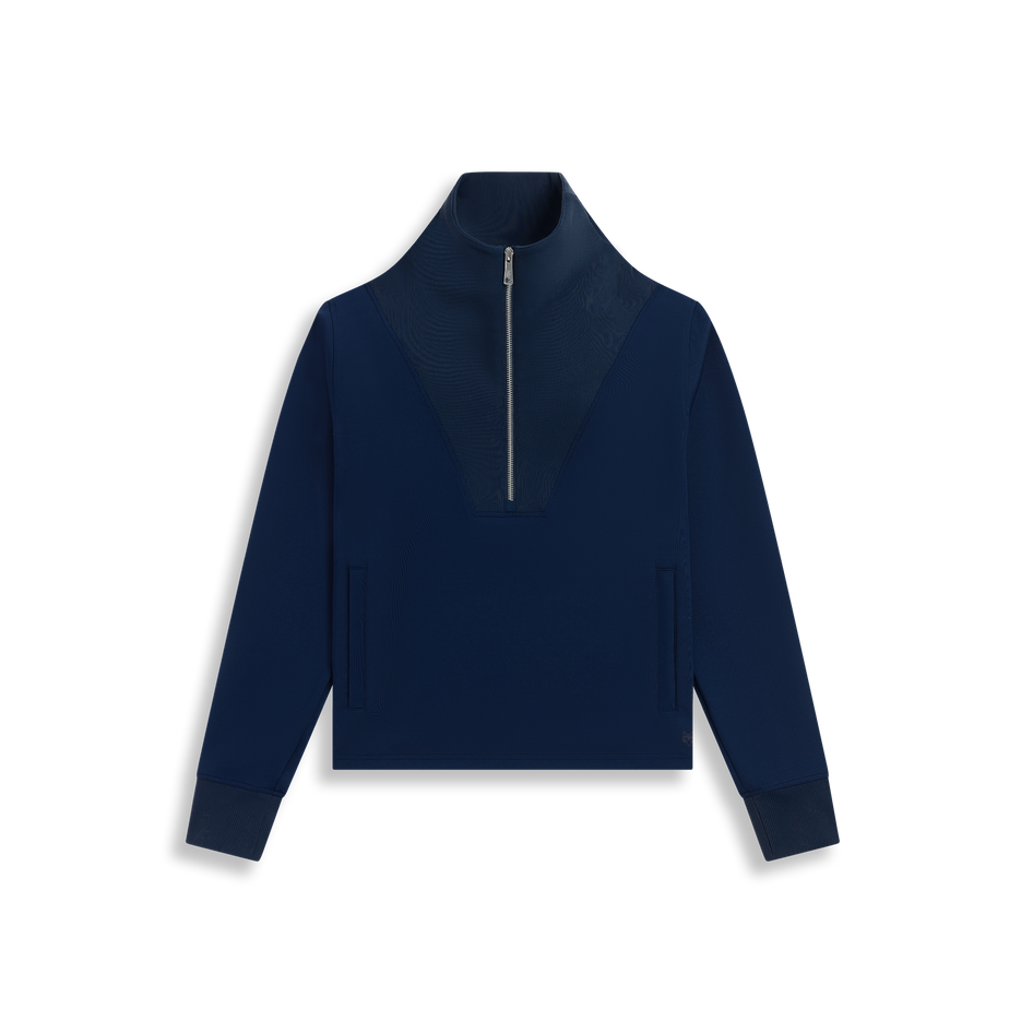 Womens Soleil Half Zip Pullover - Lightweight Performance Top Womens Soleil Half Zip Pullover - Lightweight Performance Top