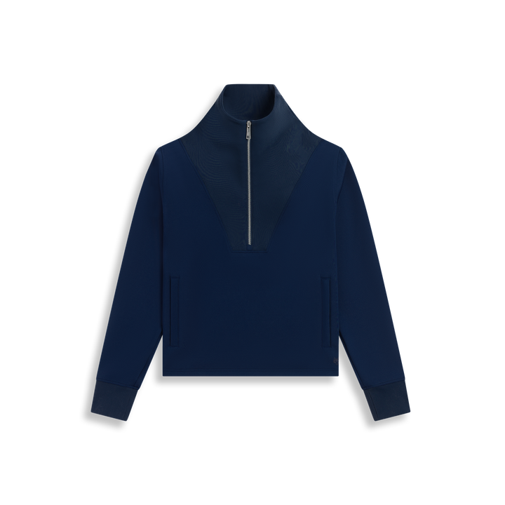 Womens Soleil Half Zip Pullover - Lightweight Performance Top
