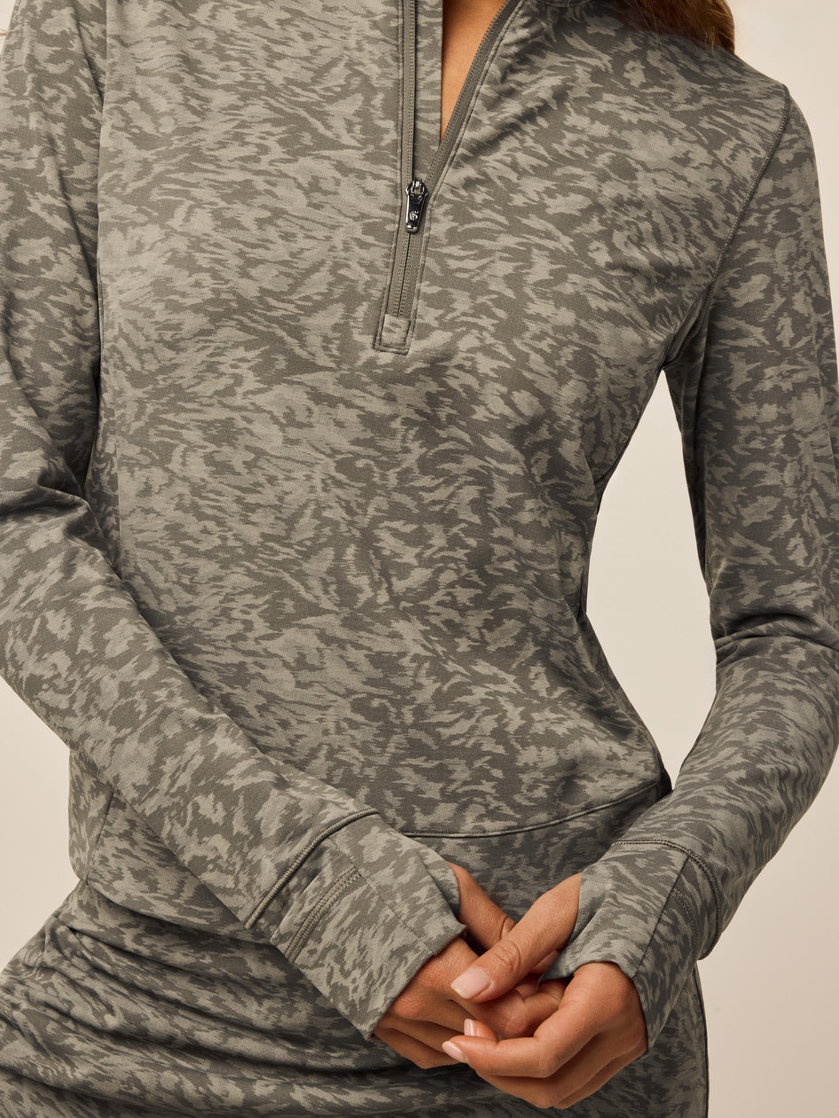 Greyson Clothiers Midas Wolf Halley Jacquard Quarter-Zip