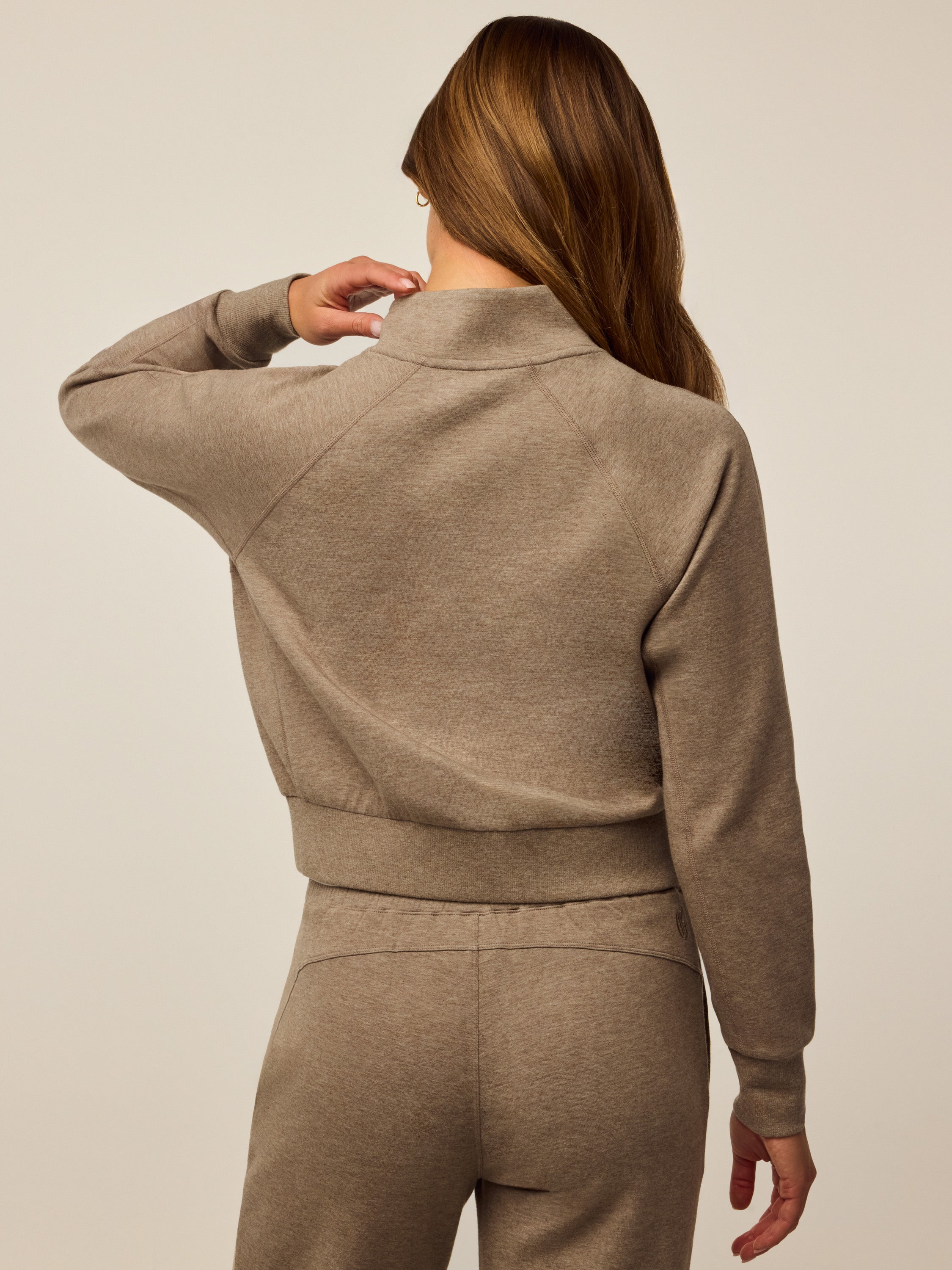 Womens Ojai Full-Zip - Midweight Cotton-Blend Active Jacket