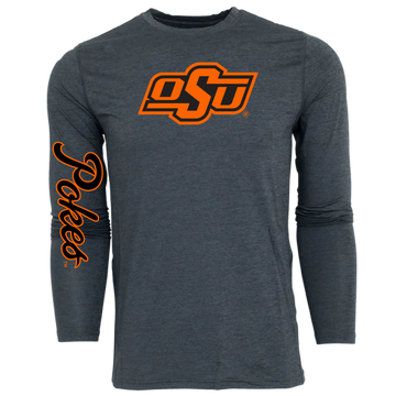 Greyson Clothiers Oklahoma State Guide Sport Long Sleeve Tee in SHEPHERD
