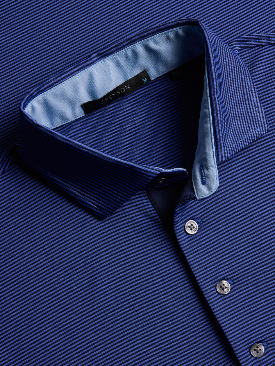 Greyson Clothiers Saranac Polo (Dart/Maltese Blue)