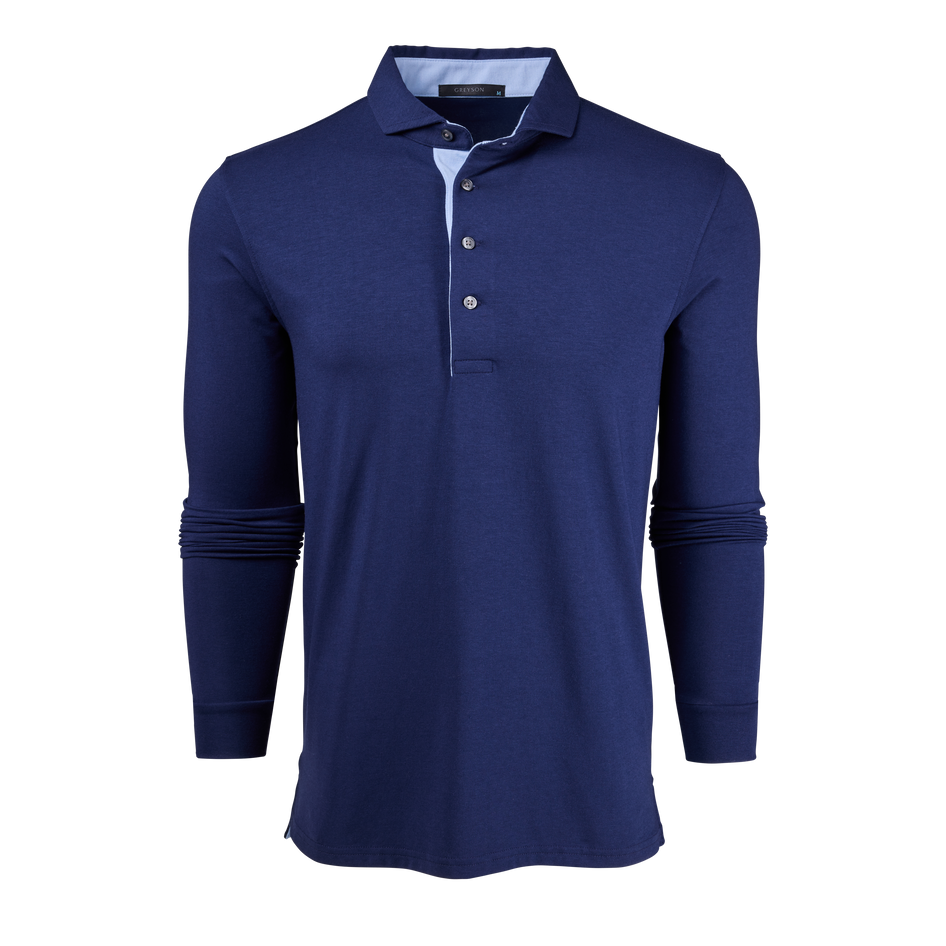 Apache Long Sleeve Polo