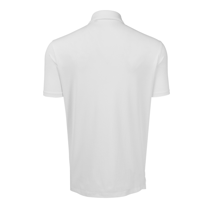 Mens Omaha Short Sleeve Polo - Cotton Blend Pique Polo with Spread