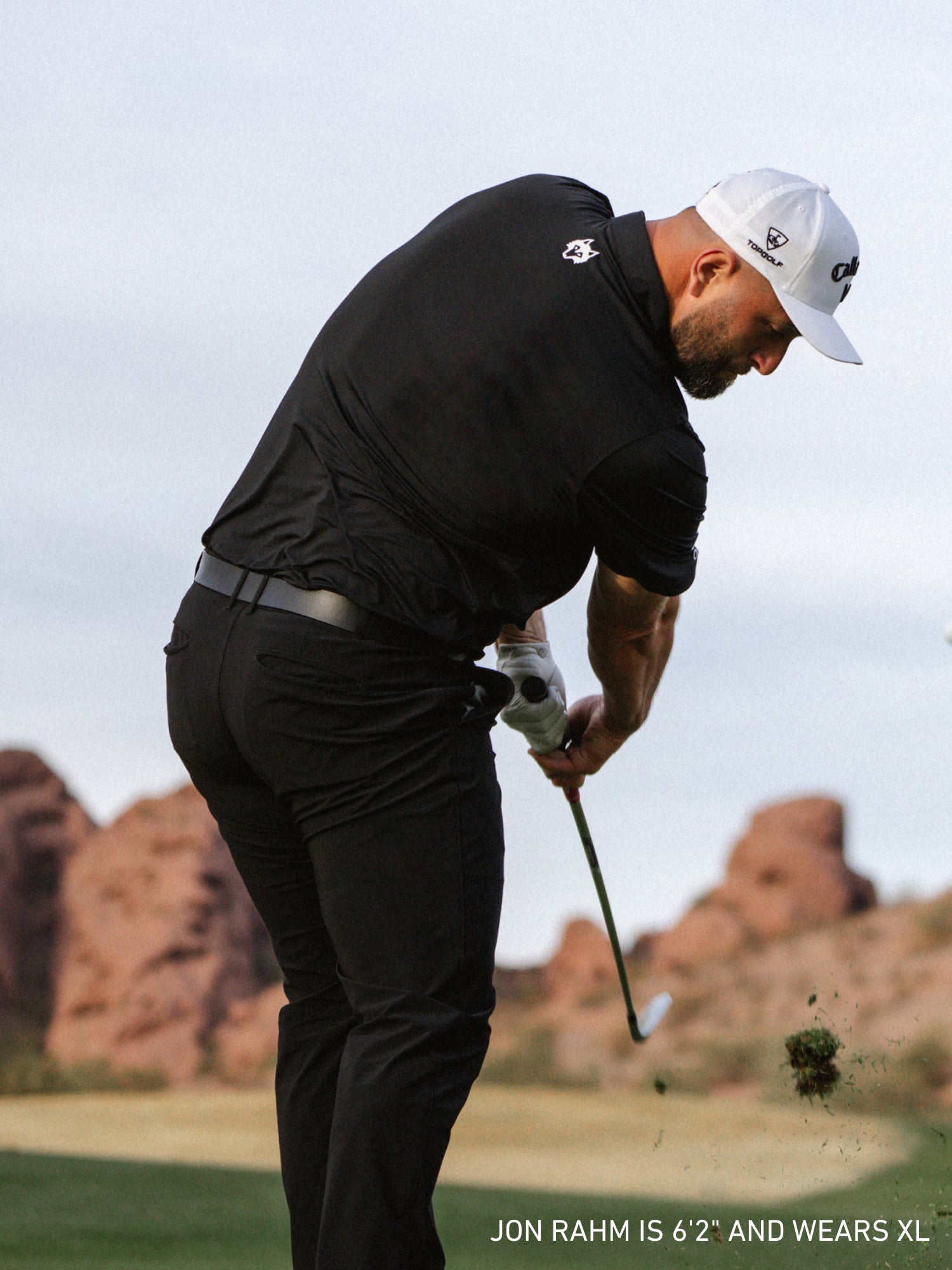 Mens Tala Short Sleeve Polo - Performance Stretch Polo with Spread