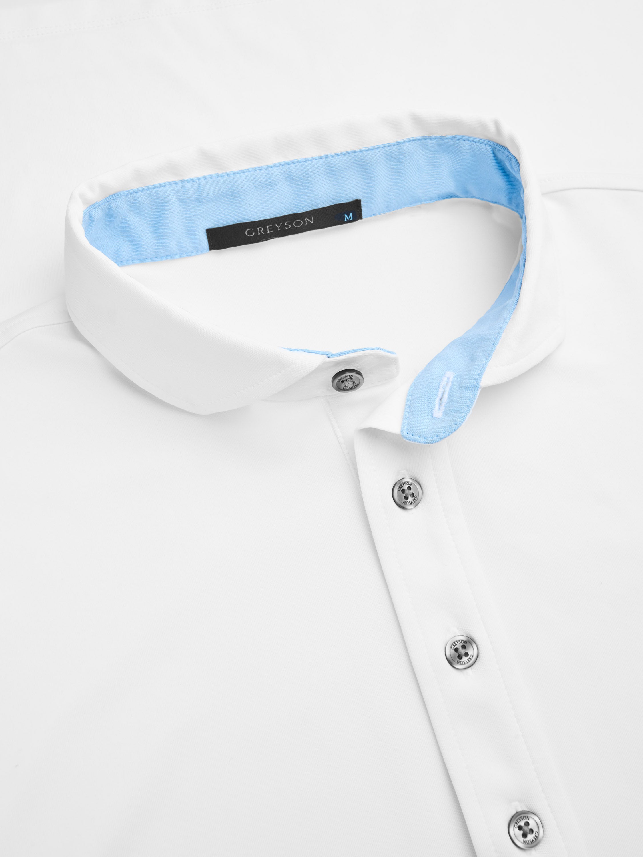 Mens Tala Short Sleeve Polo - Performance Stretch Polo with Spread
