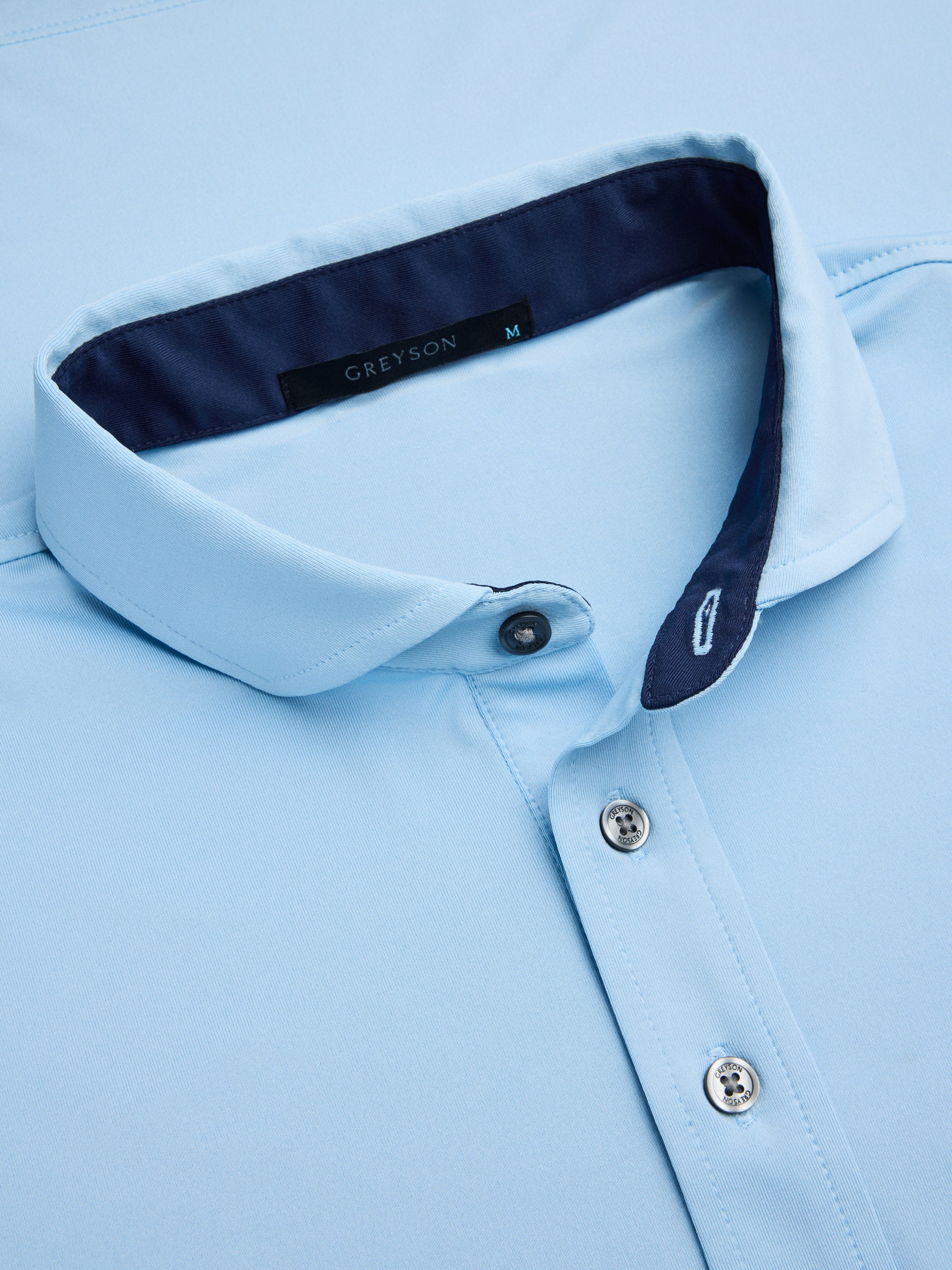 Mens Tala Short Sleeve Polo - Performance Stretch Polo with Spread