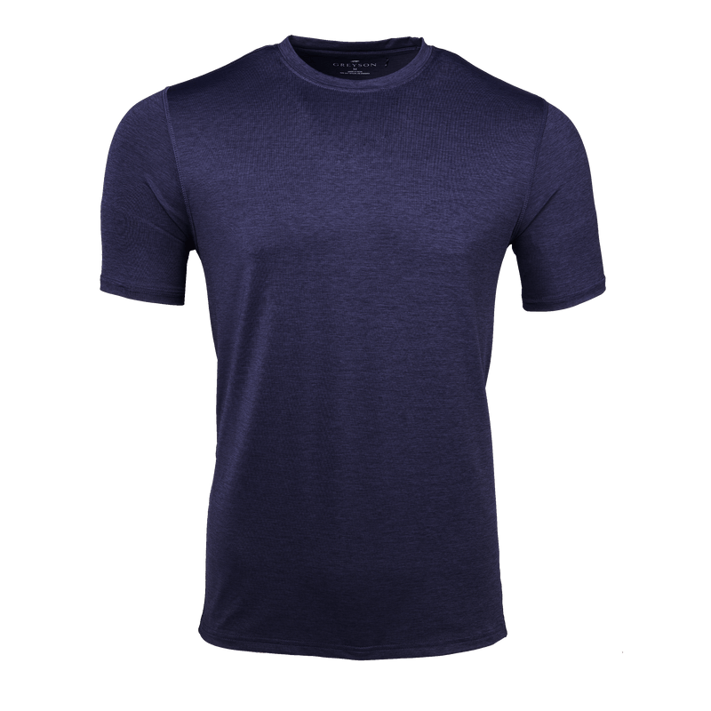GREYSON グレイソン　濃紺　スポーツＴシャツ　表示Ｍ MG20K59x021DARKGREYHEATHERxPri