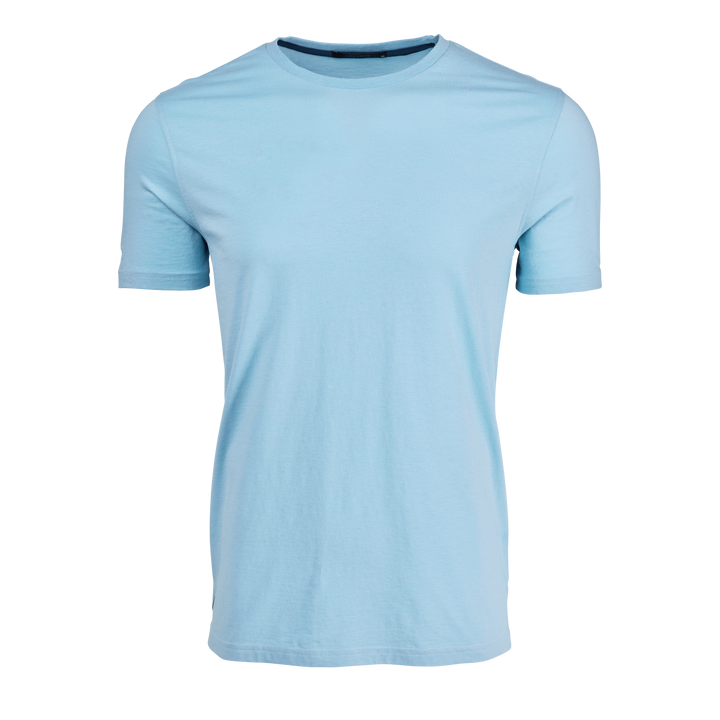 Mens Spirit Short Sleeve Crewneck Tee - Everyday Cotton-Blend