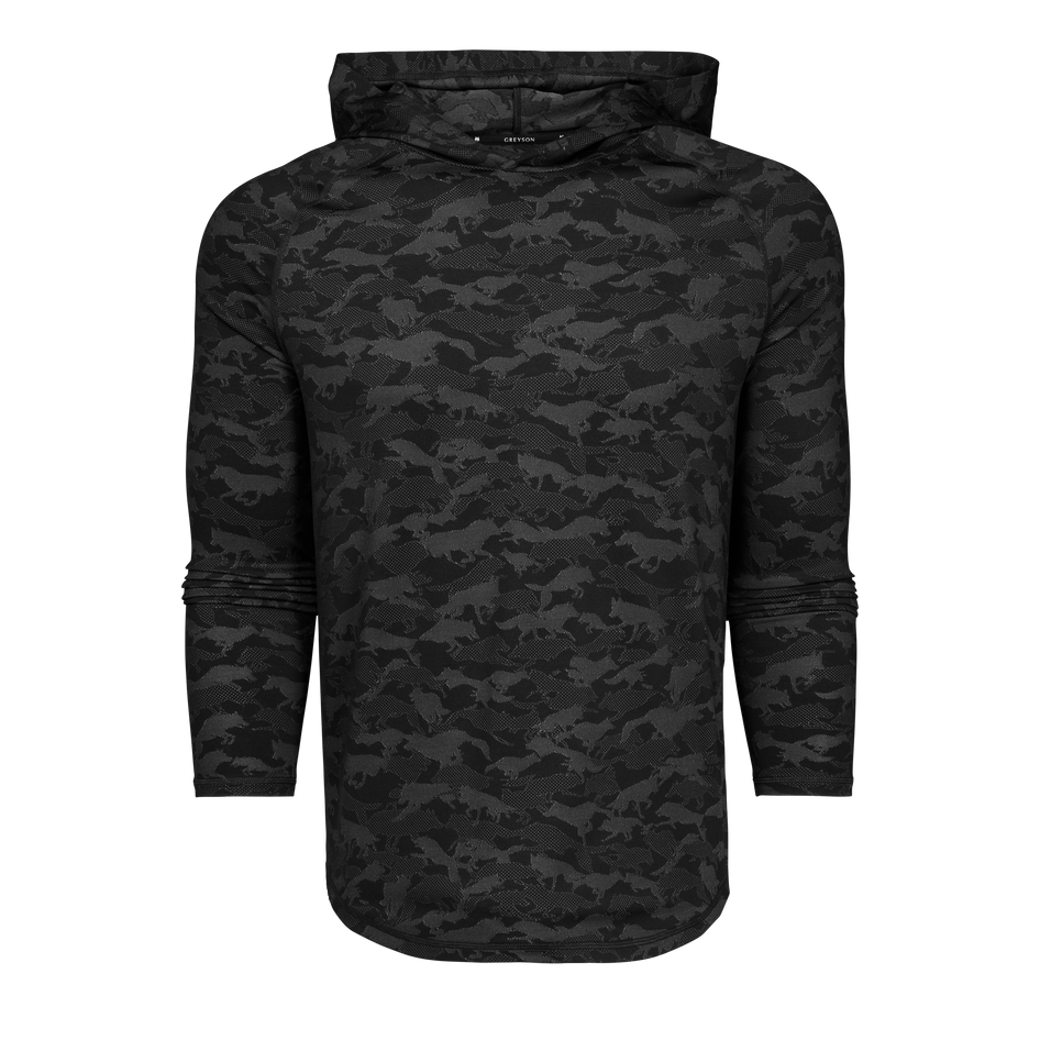 Shepherd Kennebec Wolfpack Camo Sport Hoodie - Front View | Greyson Clothiers