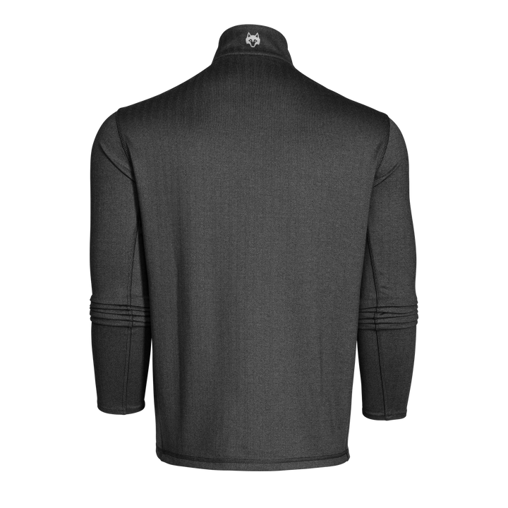 Mens Colorado Herringbone Quarter-Zip - Midweight Performance Mock