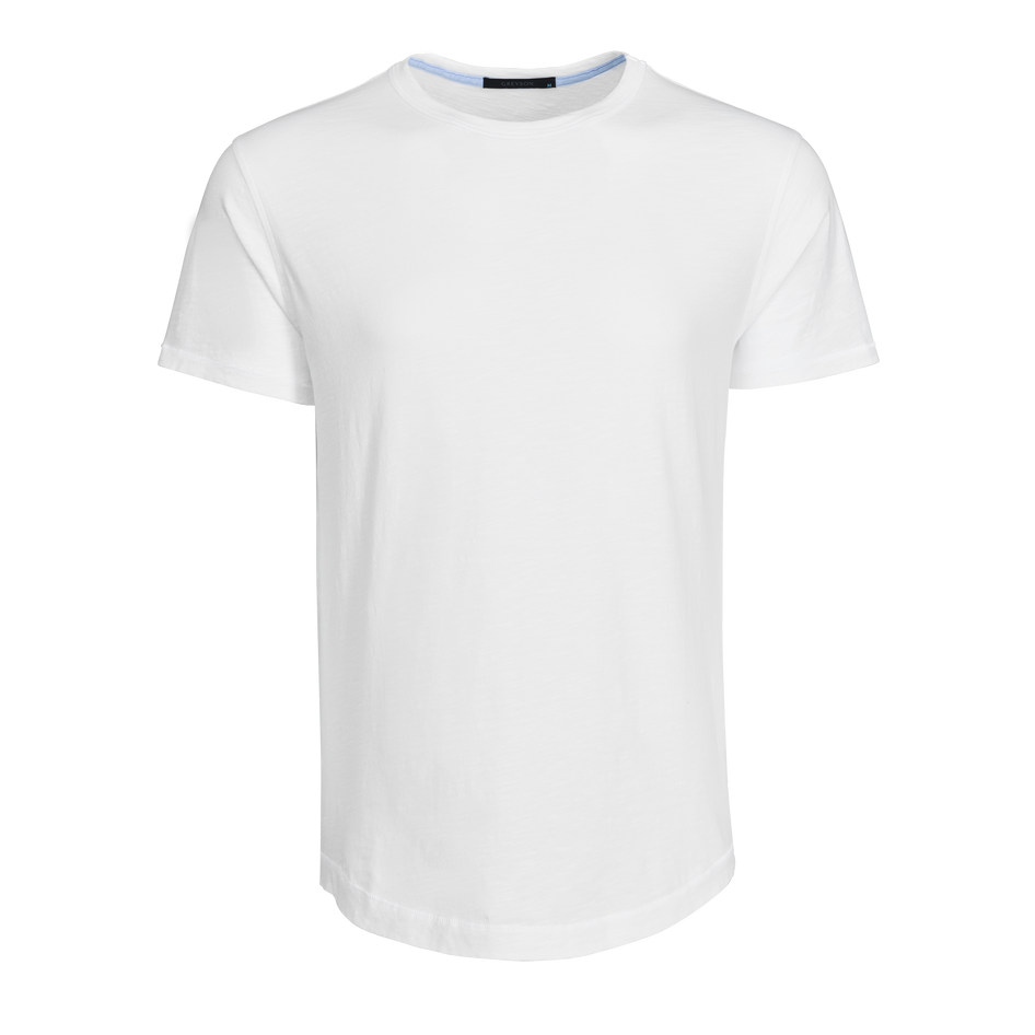 Men's Alpha Slub T-Shirt (Light Grey Heather) Size Medium by Greyson Clothiers