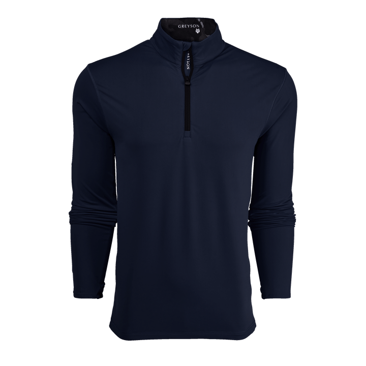 Mens Tate Mockneck Quarter-Zip - Midweight Performance Mockneck