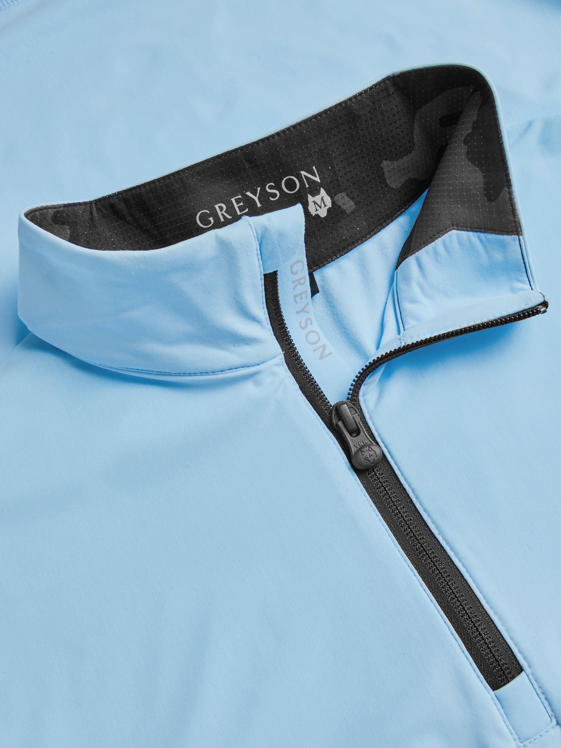 Mens Tate Mockneck Quarter-Zip - Midweight Performance Mockneck