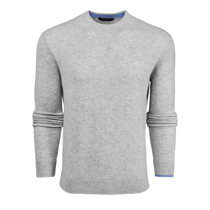 Mens Tomahawk Cashmere Crewneck Sweater - 100% Lightweight
